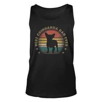Best Dog Dad Ever Chihuahua Fathers Day For Dad Tank Top | Mazezy