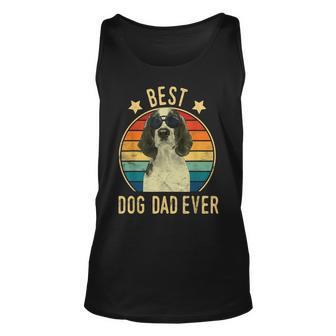 Best Dog Dad Ever Welsh Springer Spaniel Fathers Day Tank Top | Mazezy
