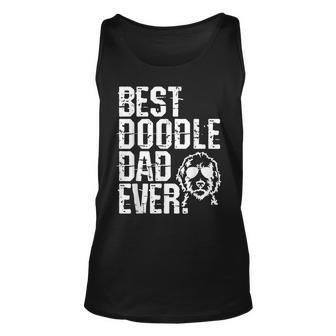 Best Doodle Dad Ever Golden Doodle Dog Gift Gift For Mens Unisex Tank Top | Mazezy