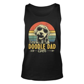 Best Doodle Dad Ever Goldendoodle Dad Vintage Tank Top | Mazezy