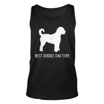 Best Doodle Dad Ever T Funny Dog Gift Fathers Day Men Unisex Tank Top | Mazezy