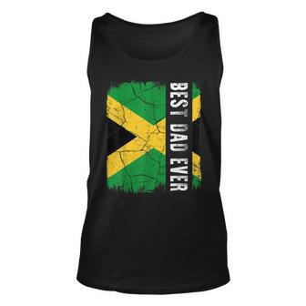 Best Jamaican Dad Ever Jamaica Daddy Fathers Day Gift Unisex Tank Top - Seseable