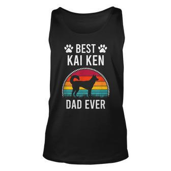 Best Kai Ken Dad Ever Dog Lover Gift Unisex Tank Top | Mazezy