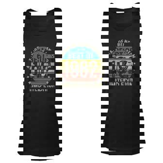 Best Of 1982 Limited Edition 40Th Birthday 40 Years Old Gifts Men Women Tank Top Graphic Print Unisex - Thegiftio UK
