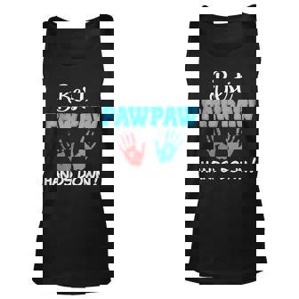 Best Pawpaw Hands Down Dad Grandpa Father Day Lovely Unisex Tank Top | Mazezy