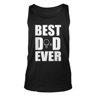 Best Ping Pong Table Tennis Dad Ever Fathers Day Tank Top | Mazezy