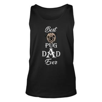 Best Pug Dad Ever Fathers Day For Pug Lovers Tank Top | Mazezy