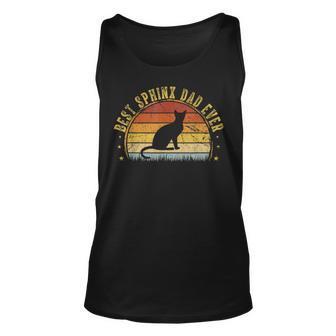 Best Sphinx Dad Ever Outfit Fathers Day Gifts Unisex Tank Top - Seseable