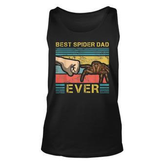 Best Spider Dad Ever Fatherhood Arachnid Tarantula Collector Tank Top | Mazezy