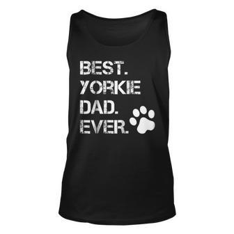 Best Yorkie Yorkshire Terrier Dad Ever Animal Lover T Tank Top | Mazezy