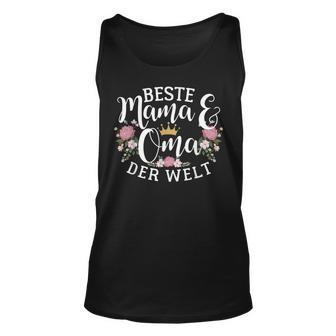 Beste Mama  Oma Der Welt Lustiges Muttertagsgeschenk Tank Top - Seseable