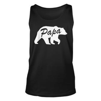 Bester Papa Bär Unisex TankTop, Herren Vatertag & Geburtstag - Seseable