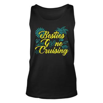Besties Gone Cruise Matching Girls Trip Cruising Vacation  Unisex Tank Top