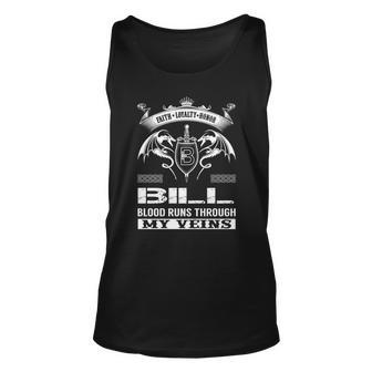 Bill Blood Runs Through My Veins Unisex Tank Top - Seseable