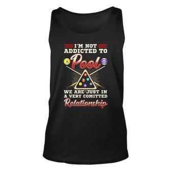 Mens Billiards T Shirt Pool Snooker Players Fathers Day Tank Top | Mazezy