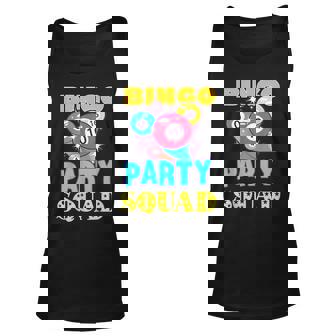 Bingo Party Squad Bingo Balls Gambling Funny Bingo Team Unisex Tank Top | Mazezy