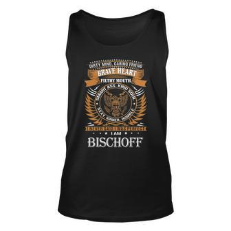 Bischoff Name Gift Bischoff Brave Heart V2 Unisex Tank Top - Seseable