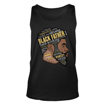 Black Father Black Lives Matter Black Dad Fathers Day Unisex Tank Top | Mazezy