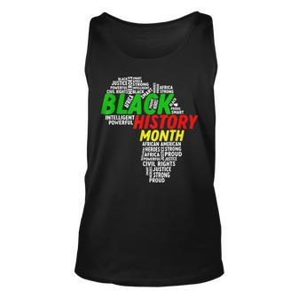Black History Month African Map African American Roots Pride V2 Unisex Tank Top - Seseable