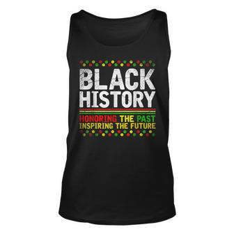 Black History Pride Bhm African Heritage African American Unisex Tank Top - Thegiftio UK