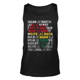 Black Power History Month African American Pride Gift Unisex Tank Top - Thegiftio UK