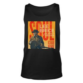 Brice Soul Lee Brice Blanco Brown Unisex Tank Top | Mazezy