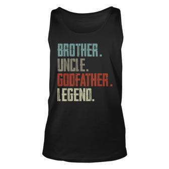 Bruder Onkel Patenvater Legende Onkel Geburtstag Tank Top - Seseable