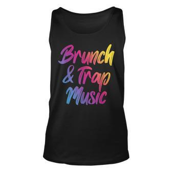 Brunch & Trap Music Unisex Tank Top - Seseable