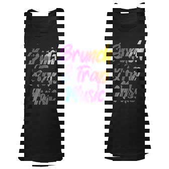 Brunch & Trap Music Unisex Tank Top | Seseable UK