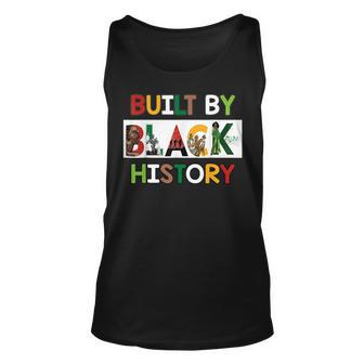 Built By Black History For Black History Month Unisex Tank Top - Thegiftio UK