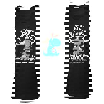 The Bunny Saurus Wishes You A Happy East Raur Happy Sweet Easter Tank Top | Mazezy