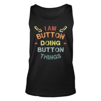 Button Family Crest Button Button Clothing Button T Button T Gifts For The Button Png Unisex Tank Top - Seseable