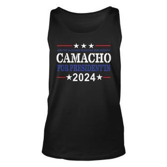 Camacho For Presidentin 2024 Presidential Election Humor Unisex Tank Top | Mazezy
