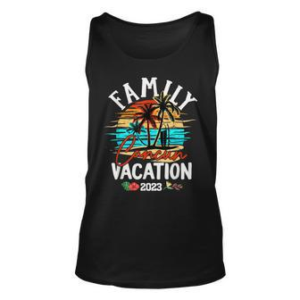 Cancun Mexico Vacation 2023 Matching Family Group V2 Unisex Tank Top - Seseable