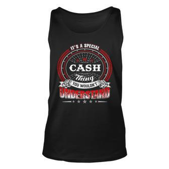 Cash Family Crest Cash T Cash Clothing Cash T Cash T Gifts For The Cash Unisex Tank Top - Seseable