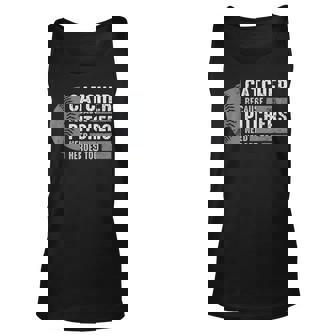 Catcher Because Pitchers Need Heroes Too Funny Baseball Unisex Tank Top - Thegiftio UK
