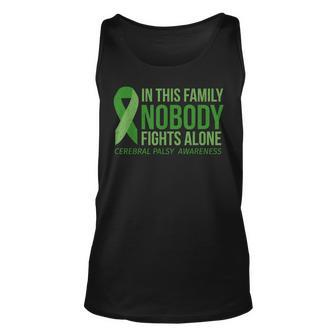 Cerebral Palsy Awareness In This Family Brain Damage Cp Unisex Tank Top - Seseable
