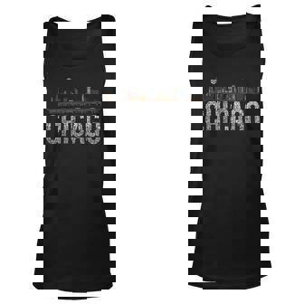 Chicago Skyline Funny Saying Sarcastic Novelty Humor Men Women Tank Top Graphic Print Unisex - Thegiftio
