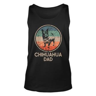 Chihuahua Dog - Vintage Chihuahua Dad Unisex Tank Top - Seseable