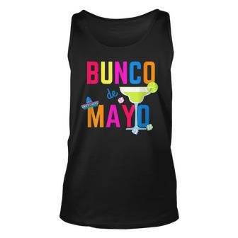 Cinco De Mayo Bunco De Mayo Margarita Dice Unisex Tank Top | Mazezy