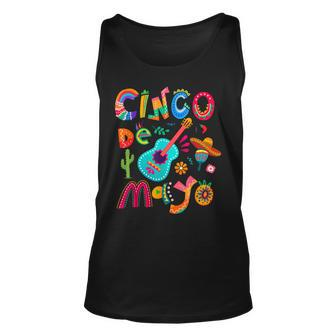 Cinco De Mayo Mexican Fiesta Celebrate 5 De Mayo May 5 Fanny Tank Top | Mazezy