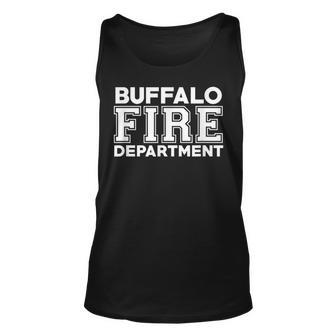 City Of Buffalo Fire Rescue New York Firefighter Unisex Tank Top - Seseable