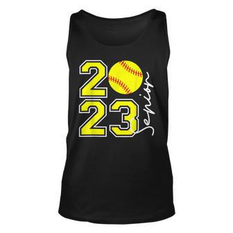 Class Of 2023 Softball Player Senior 23 Seniors Unisex Tank Top | Mazezy