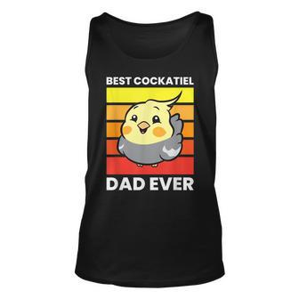 Cockatiel Papa Best Cockatiel Dad Ever Love Cockatiels Unisex Tank Top | Mazezy