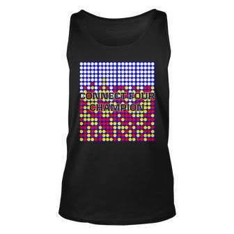 Connect Four Champion Board Game Unisex Tank Top | Mazezy