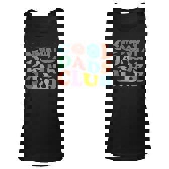 Cool Dads Club Funny Smile Colorful Fathers Day Unisex Tank Top - Thegiftio