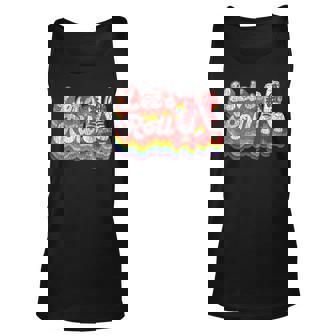 Cool Roller Skating Skate Girl 1970S Retro Unisex Tank Top - Seseable