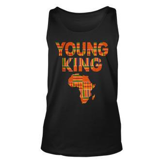 Cool Young King African American Black History Junenth Unisex Tank Top - Seseable