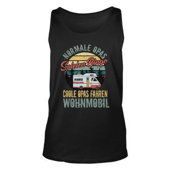 Coole Opas Fahren Wohnmobil Souvenir Camper Opa Tank Top - Seseable