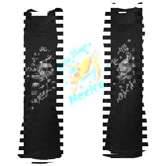 Costa Maya Mexico Turtle Sea Tropical Souvenir Travel Unisex Tank Top - Thegiftio